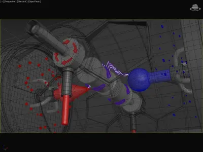 Dutch Ionic Windmill Generator - Capacitor Concept 3D model