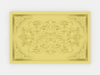 Ornament Curvings Collection  3D print model