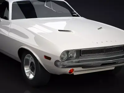 Challenger 1970 3D model