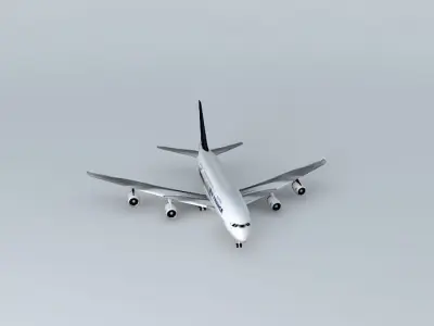 Air France Airbus A380  Free 3D model