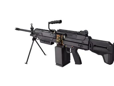 KMG762   machine gun 3D model