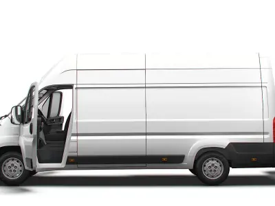 Citroen Jumper Van L4H3 HQ Interior 2023 3D model