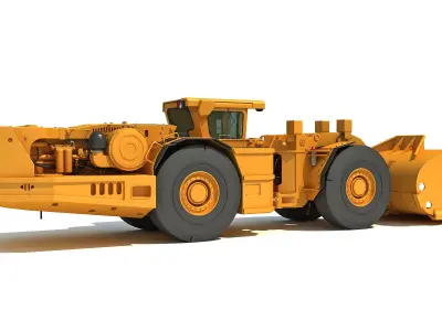 Mining Vehicles Models 3D model