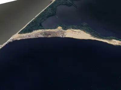 Puerto Mocho 3D model