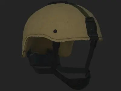 MICH 2001 Low-poly 3D model