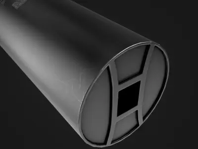 Gemtech Patrolman Suppressor Low-poly 3D model