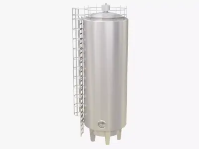 Product Storage Tank Low-poly 3D model