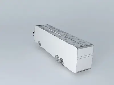 The bus garcia model Free 3D model