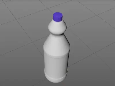 Plastic Bottle 3D model purchase