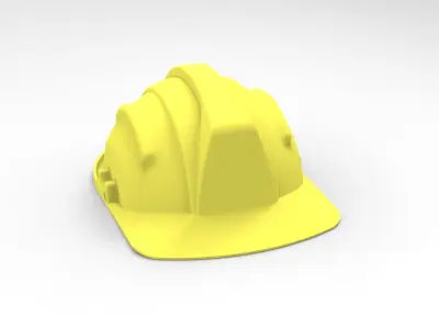 Industrial Helmet 3D model
