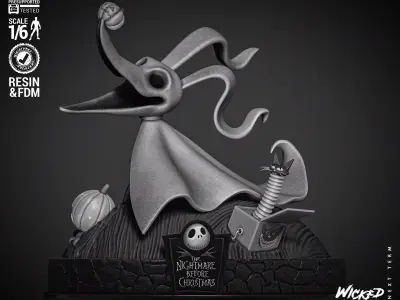 Wicked Movies Zero Sculpture 3D print model purchase
