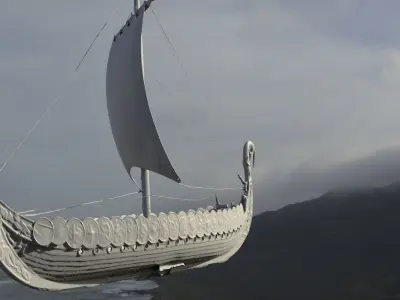 Viking Ship 3D model