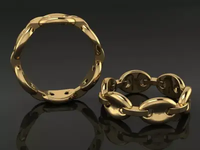 Mariner Link Band Mix Size 3D print model