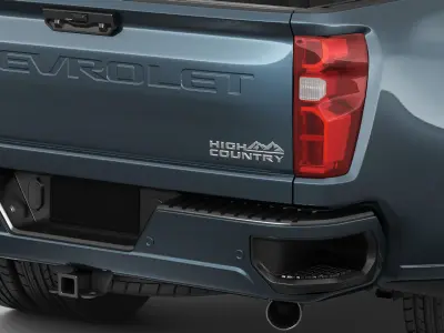 Silverado 2020 3500HD pick-up truck 3D model