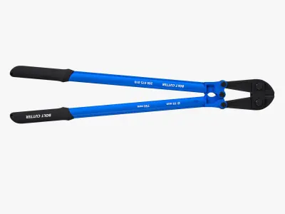 Bolt Cutter 3D model 2