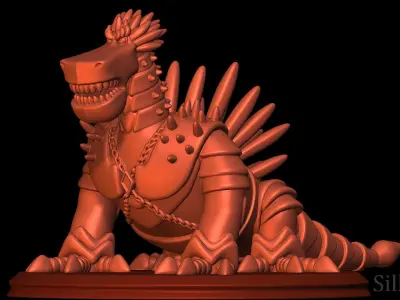  Nettlebrand - Dragon Rider 3D print model