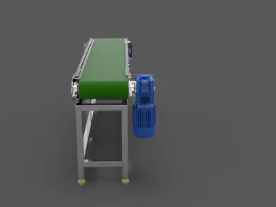 Stainless Steel Conveyor  3D model