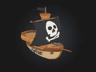 Pirates Voyage  A Swashbuckling Adventure  3D model
