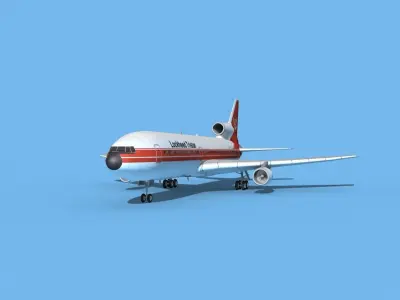 Lockheed L-1011 Tristar Lockheed 3D model