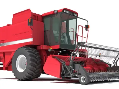 Combine Harvester 3D Models 3D model