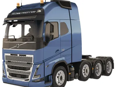 Volvo FH16 8x4 2022 3D model
