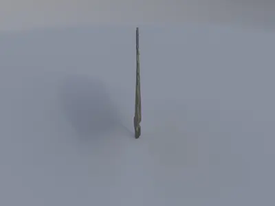 Pearl-Handled Fan 3D model