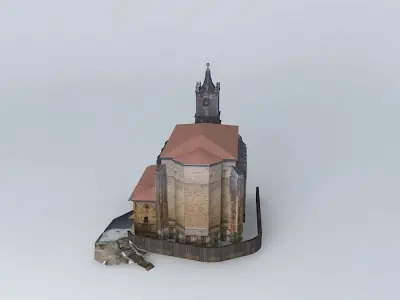 Mutiloa Church Free 3D model