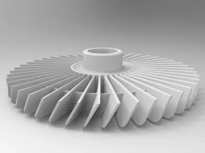 Nose Cone Blade Free 3D model