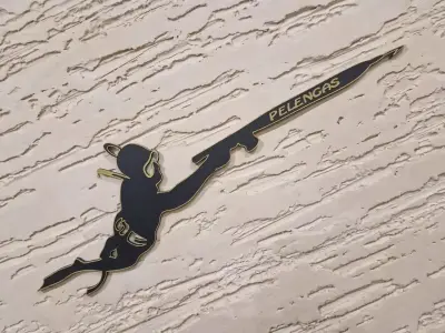 Freediver PELENGAS 3D print model