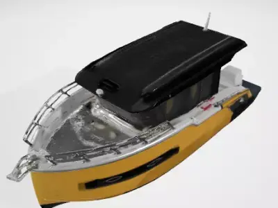 Bright Boat 3D Model 3D model