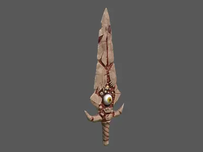 Ancient Legends Sword Low-poly 3D model