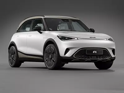 2023 Smart 1 Launch Edition 3D model