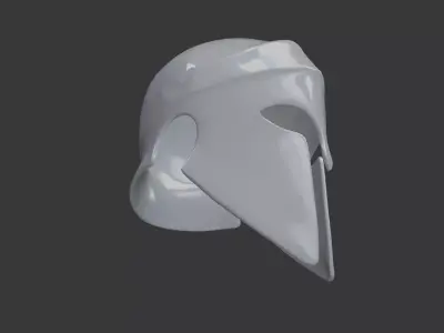 Ancient Greek Helmet 3D Printable 3D print model