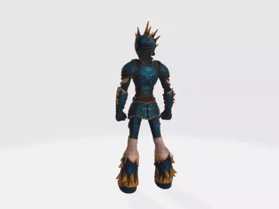 How to Train Your Dragon Astrid Pose Armor 01 3D print model