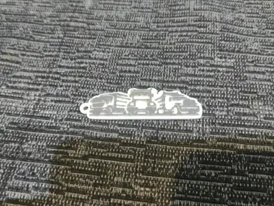 Truck keychain 2 3D print model