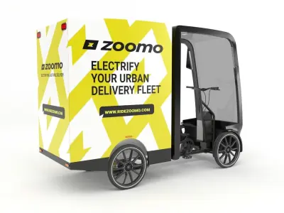Zoomo Cargo e-bike 3D model