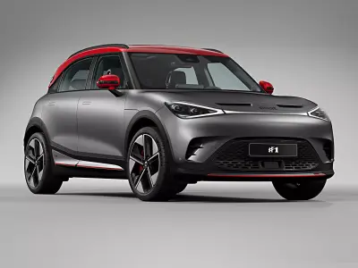 2023 Smart 1 Brabus 3D model