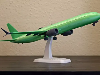 131214-10 Model kit Boeing 737-10 MAX Down 3D print model