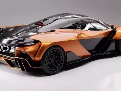 Mclaren W1 3D model