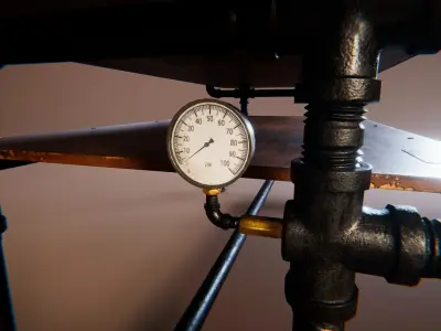 Coffee Table 5 Low-poly 3D model