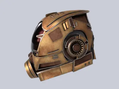 Sci fi Helmet 3D model order