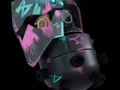 Jinx BOOM Grenade  3D model