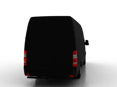 Mercedes Benz Sprinter L4H2 2015 Cargo UK 3D model