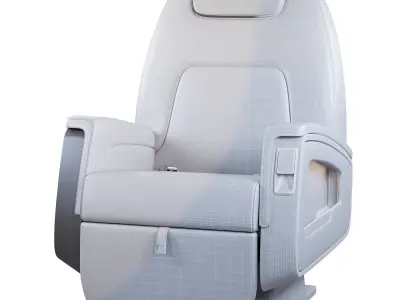 Jet seat 3D model  3D model
