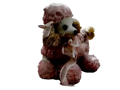 Stuffed Toy Sheep Low-poly 3D model