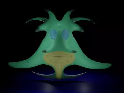 Sea Hipno Lp Low-poly 3D model