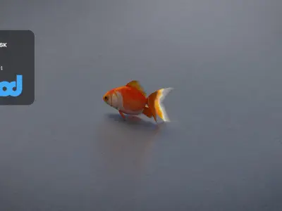 Gold Fish 3D model