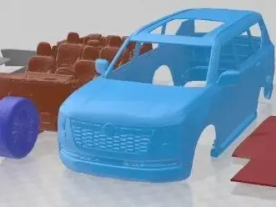 Nissan Patrol 2025 Printable Car 3D print model