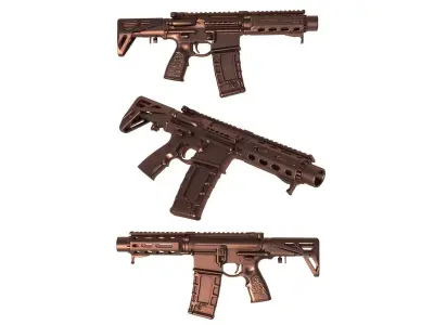 DDM4 PDW SBR 3D print model
