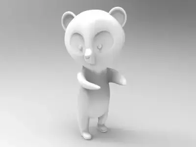 Forest Bear 3D model
